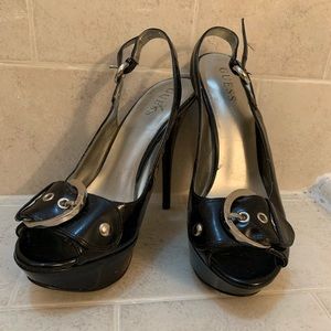 Black Guess Heels